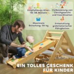 Vidaus laipiojimo trikampis vaikams 7 viename