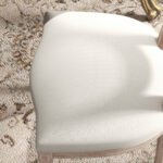 2 vnt. Vintažinio stiliaus valgomojo kėdžių komplektas su ratano nugarėle – Paveikslėlis 8