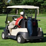 Profesionalus lengvas golfo krepšys su atramomis (Mėlyna) – Paveikslėlis 8