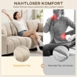 3 vietų L-formos kampinė sofa su apkeičiamu šezlongu ir plieniniu rėmu