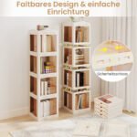 Pasukama knygų lentyna (Balta) – Paveikslėlis 3