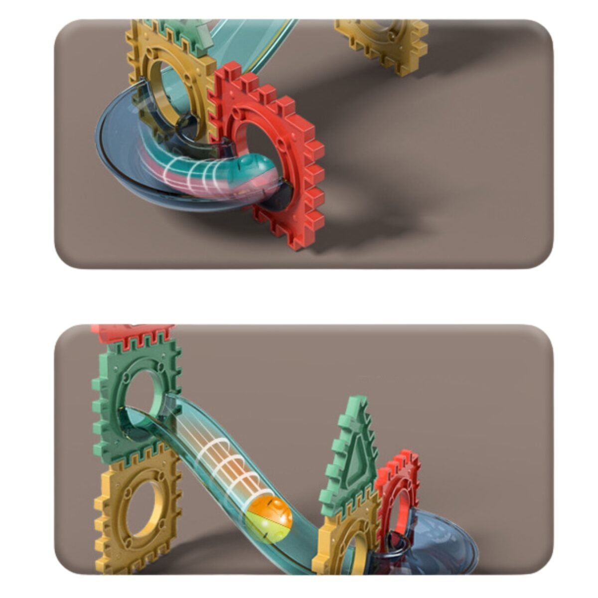 3D konstruktorius rutuliukų trasai, 228 detalės – Paveikslėlis 3