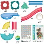 3D konstruktorius rutuliukų trasai, 228 detalės – Paveikslėlis 4