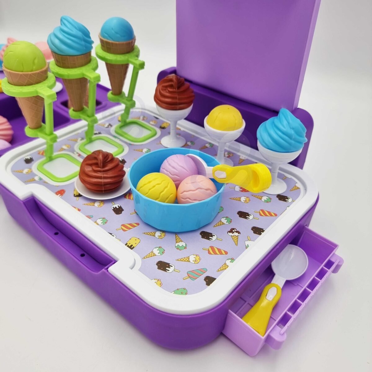 3in1 ledų lagaminėlis, 62 dalių – Paveikslėlis 11