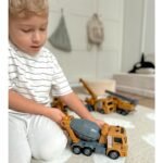 6 dalių didelių statybinių mašinų rinkinys – Paveikslėlis 12