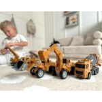 6 dalių didelių statybinių mašinų rinkinys – Paveikslėlis 4