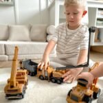 6 dalių didelių statybinių mašinų rinkinys – Paveikslėlis 8