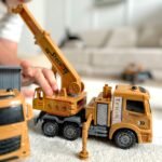 6 dalių didelių statybinių mašinų rinkinys – Paveikslėlis 10