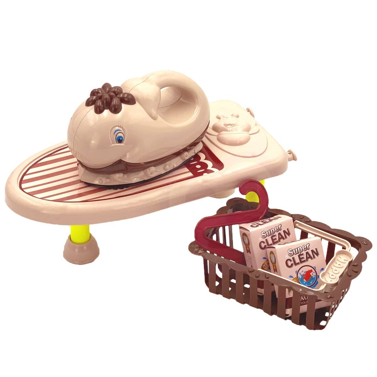 7 dalių lyginimo rinkinys su lygintuvu, lenta ir šviesos bei garso efektais – Paveikslėlis 5