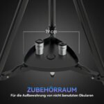 Astronominis veidrodinis teleskopas su 114 mm objektyvu ir dviem okuliarais – Paveikslėlis 8