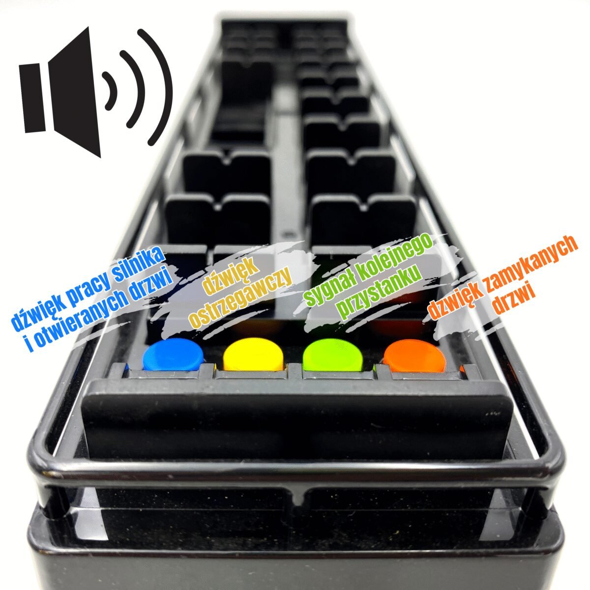 Autobusas su garso ir šviesos efektais, atidaromomis durimis – Paveikslėlis 3