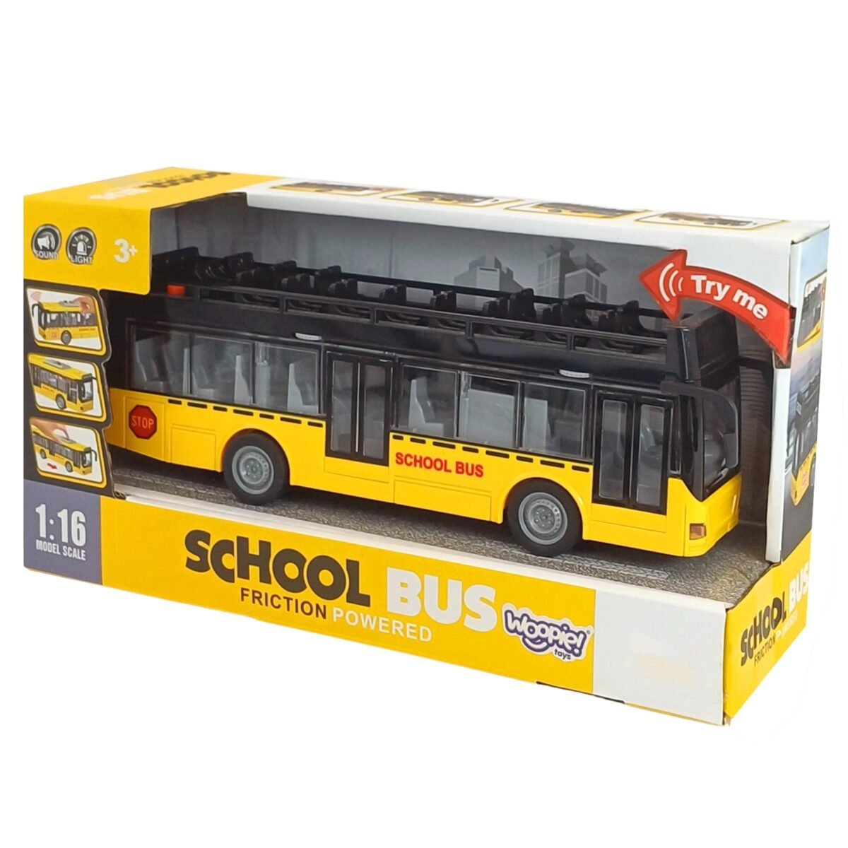 Autobusas su garso ir šviesos efektais, atidaromomis durimis – Paveikslėlis 9