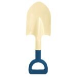 Baltas smėlio kastuvėlis 33 cm