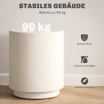 Vidaus ir lauko betono imitacijos šoninis staliukas