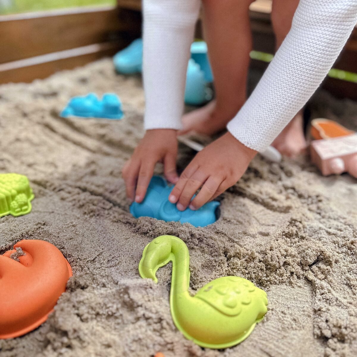 Biologiškai skaidus smėlio rinkinys su 10 priedų – Paveikslėlis 11