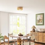 Boho stiliaus lubinis šviestuvas su kanapinės virvės gaubtu ir G9 LED lempute – Paveikslėlis 7