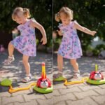 Daugiafunkcinė boružė su šokdyne, raketų paleidikliu ir žiedų metimu – Paveikslėlis 6