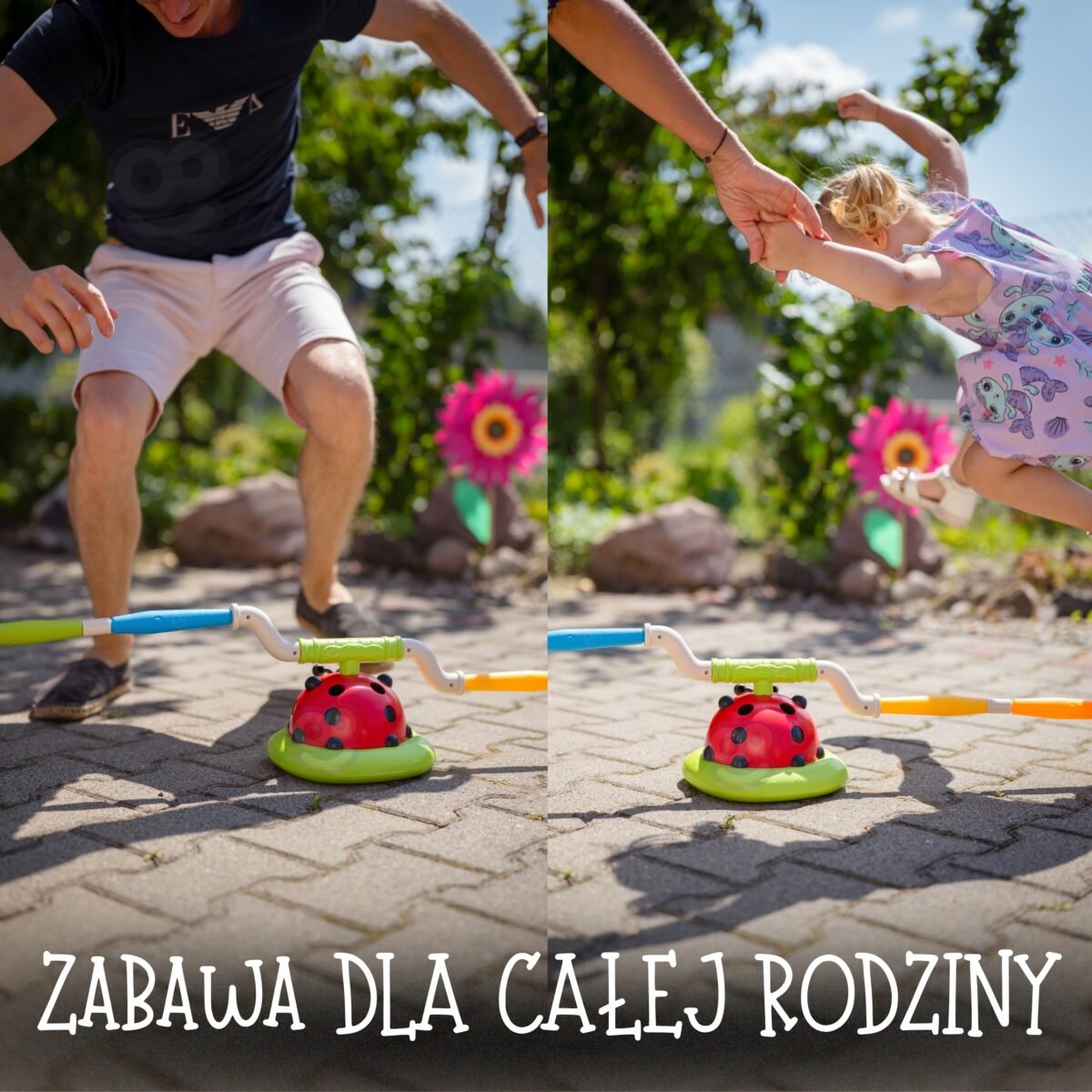 Daugiafunkcinė boružė su šokdyne, raketų paleidikliu ir žiedų metimu – Paveikslėlis 7