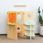 Daugiafunkcis sulankstomas žaidimų namelis su virtuvėle – Paveikslėlis 6