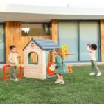 Daugiafunkcis žaidimų namelis 6-in-1 su UV apsauga – Paveikslėlis 7