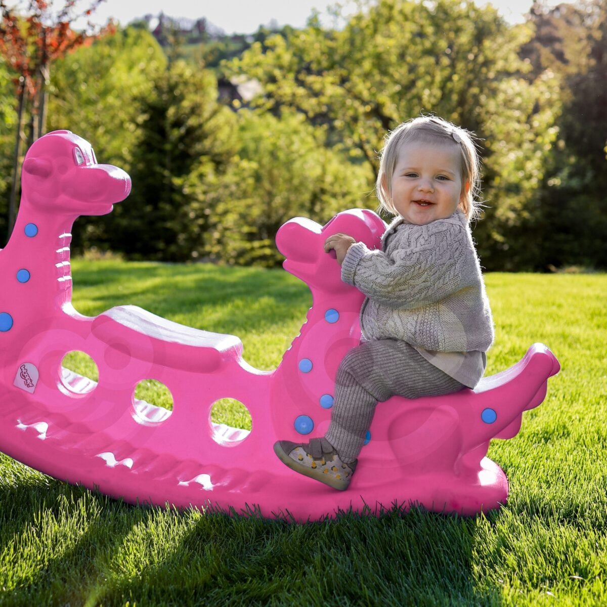 Daugiavietės supynės vaikams lauke – Paveikslėlis 4