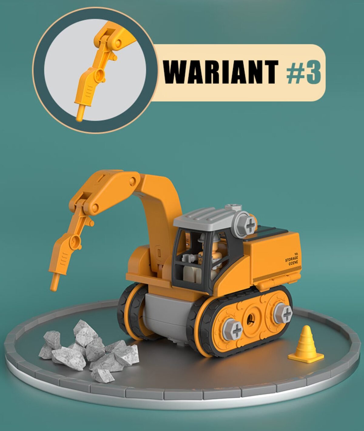 Didelė konstravimo statybvietė 5 viename su įrankiais – Paveikslėlis 12