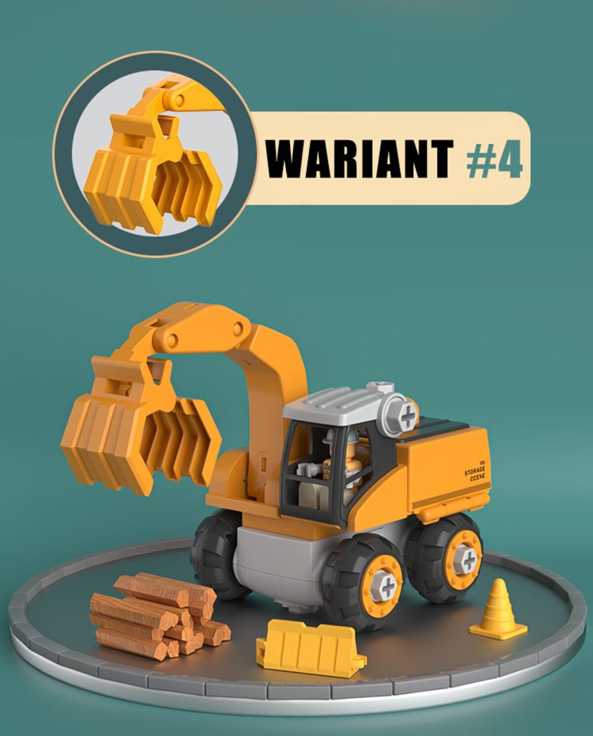 Didelė konstravimo statybvietė 5 viename su įrankiais – Paveikslėlis 16