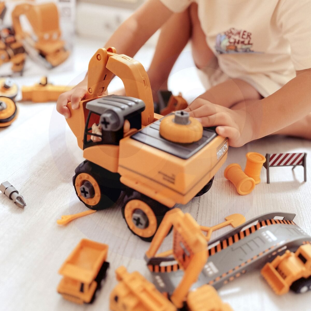 Didelė konstravimo statybvietė 5 viename su įrankiais – Paveikslėlis 4