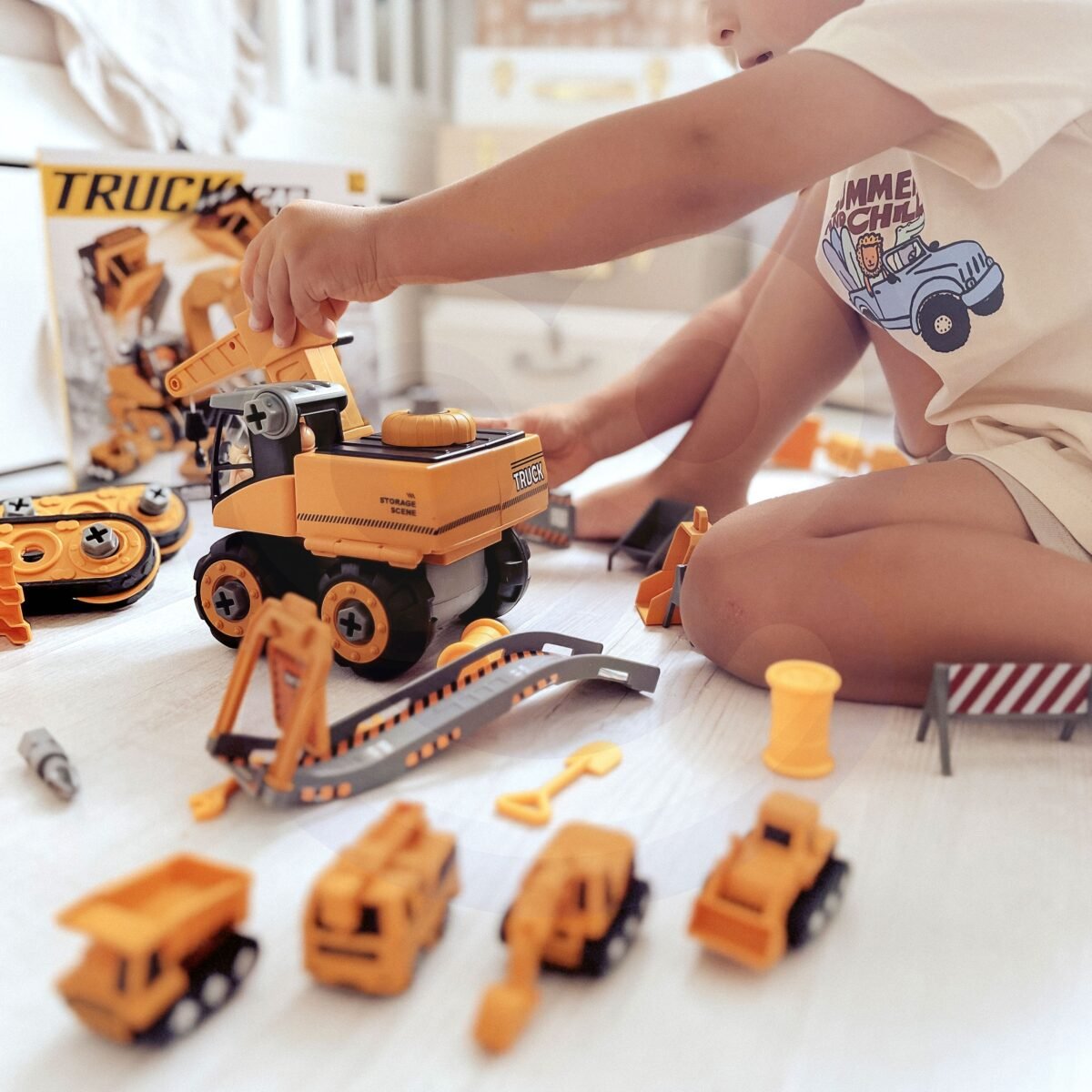 Didelė konstravimo statybvietė 5 viename su įrankiais – Paveikslėlis 5