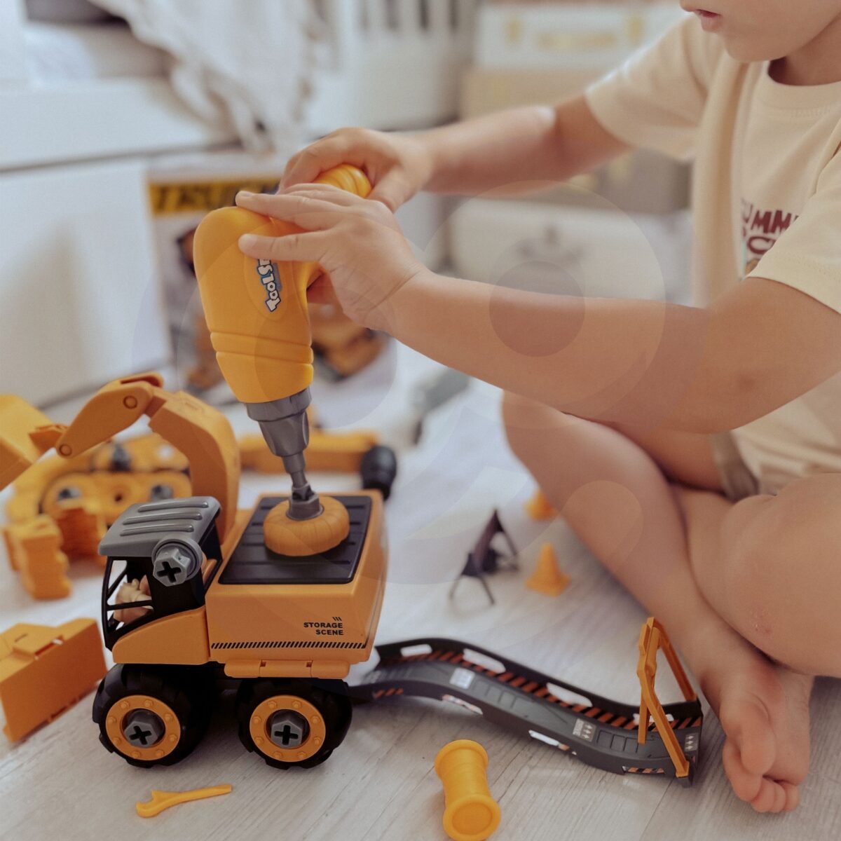 Didelė konstravimo statybvietė 5 viename su įrankiais – Paveikslėlis 6