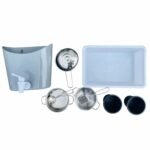 Didelė medinė virtuvėlė su vandens ir smėlio zona – Paveikslėlis 8