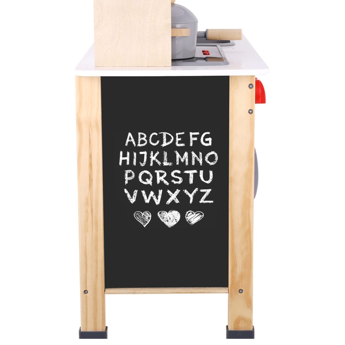 Medinė virtuvėlė vaikams su garso ir šviesos efektais – Paveikslėlis 13