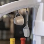 Didelė vaikiška žaidimų virtuvėlė su garsais, šviesomis ir priedais – Paveikslėlis 8