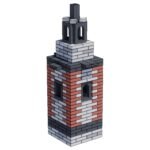 Dideli EVA putų konstravimo blokeliai su stogo elementais – Paveikslėlis 11