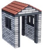 Dideli EVA putų konstravimo blokeliai su stogo elementais – Paveikslėlis 15