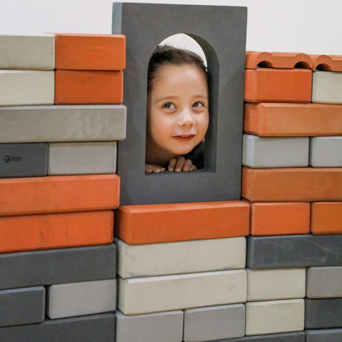 Dideli EVA putų konstravimo blokeliai su stogo elementais – Paveikslėlis 8