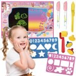 Didelis 2in1 piešimo vandeniu ir UV šviesa kilimėlis