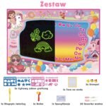 Didelis 2in1 piešimo vandeniu ir UV šviesa kilimėlis – Paveikslėlis 4