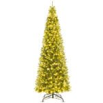 Dirbtinis Kalėdų medis su integruotu LED apšvietimu 360 cm (Žalia)