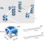 Didelis edukacinis vandens takelių konstravimo rinkinys – Paveikslėlis 12