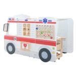 Didelis medinis greitosios pagalbos automobilio rinkinys su 25 priedais – Paveikslėlis 3