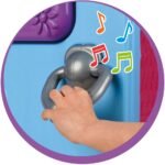 Didelis princesės rūmų žaidimų namelis su bokštais – Paveikslėlis 5