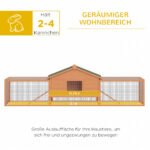 Didelis smulkių gyvūnų namelis su dviem lakstymo aptvarais – Paveikslėlis 4