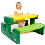 Didelis vaikiškas pikniko staliukas laukui ir vidui – Paveikslėlis 2