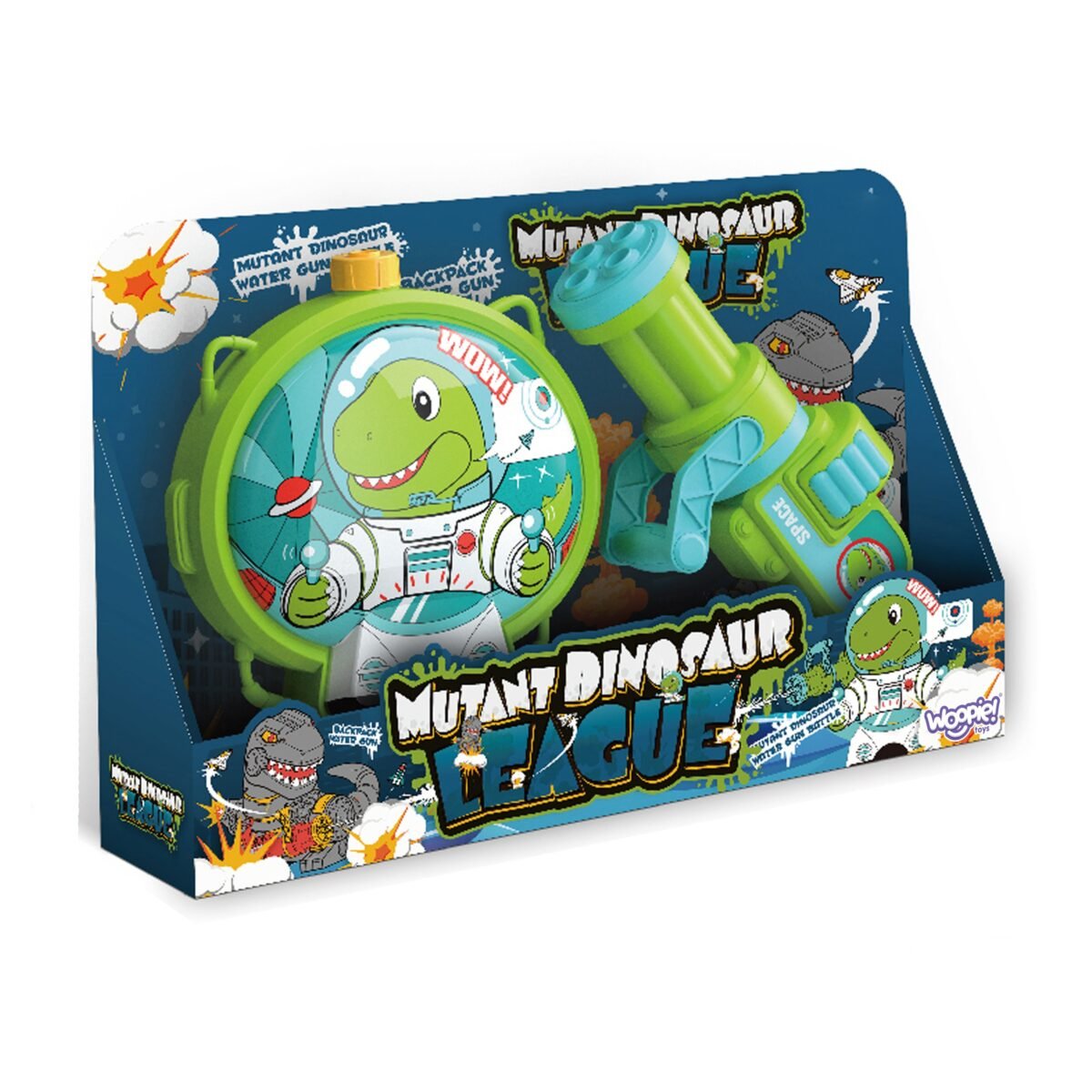 Dinozauro kuprinės vandens pistoletas – Paveikslėlis 3