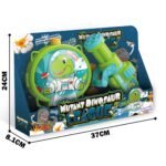 Dinozauro kuprinės vandens pistoletas – Paveikslėlis 5