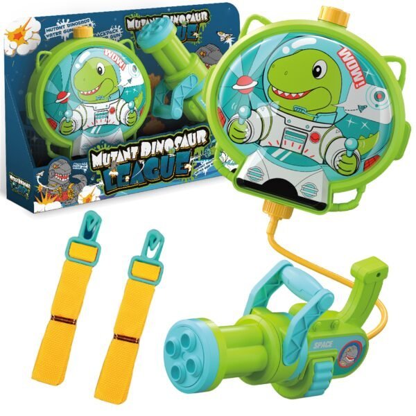 Dinozauro kuprinės vandens pistoletas