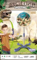 Dinozaurų lanko ir strėlių rinkinys su taikiniu – Paveikslėlis 11