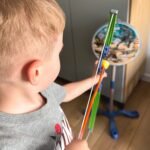 Dinozaurų lanko ir strėlių rinkinys su taikiniu – Paveikslėlis 3