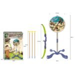 Dinozaurų lanko ir strėlių rinkinys su taikiniu – Paveikslėlis 4